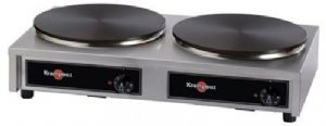Crêpière électrique double 35cm standard