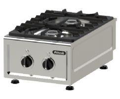 CUISINIERE 600 A GAZ 2 BRULEURS