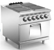 CUISINIERE ELECTRIQUE 4 PLAQUES AVEC FOUR