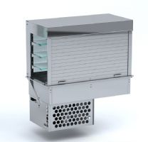 DROP-IN VITRINE CUBIQUE RÉFRIGÉRÉE - LAMES 4/1