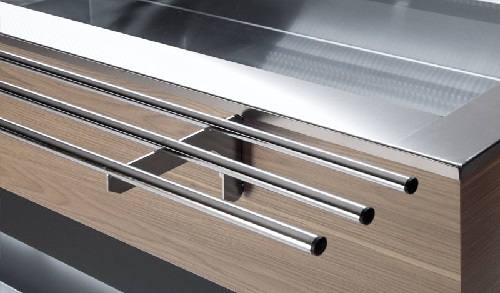 Étagère en acier inoxydable