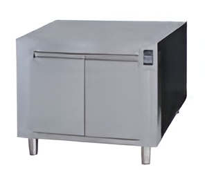 Etuve chauffante en inox avec roues (Model B)