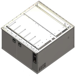 Etuve en inox 40x60 sans chauffage