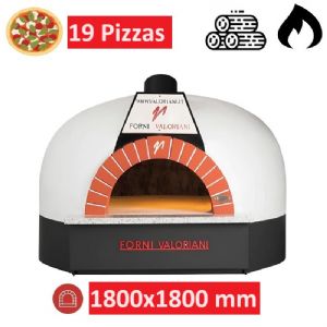 Four à pizza à Bois ou à Gaz 180x180 - 19 pizzas