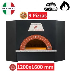 Four à pizza bois ou gaz 9 pizzas Vesuvio OT