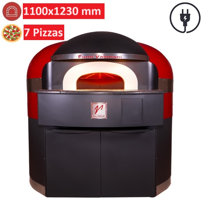 Four à pizza électrique 7 Pizzas 110x123 cm