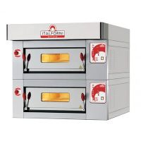 Four à pizza gamme CL 2 chambres 12 pizzas inox
