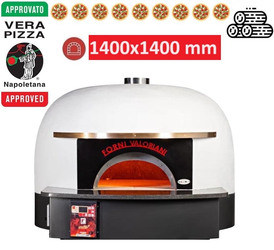 Four à pizza Napolitain bois 9 pizzas 140x140