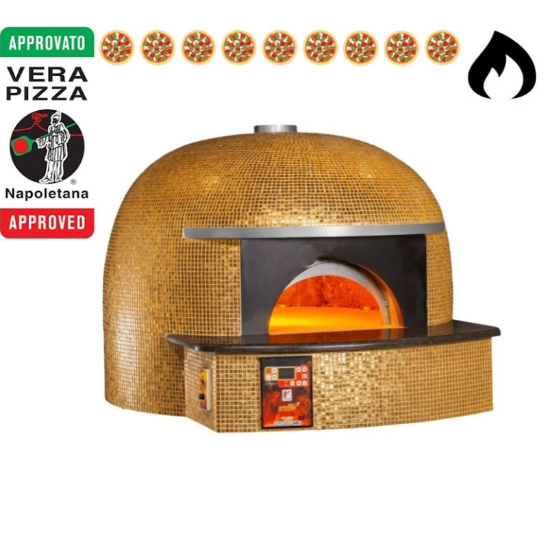 Four à pizza Napolitain Gaz 9 pizzas 140x140 VALORIANI Restauration