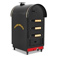 Four à Pommes de Terre Gaz 3 Tiroirs