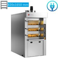 Four a sole électrique 3 étages de 82 - L 82 x P 165