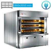 Four a sole électrique 9 Bouches de 62 - L 186 x P 205