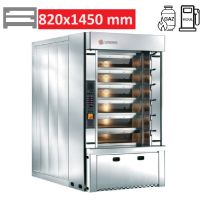 Four à tubes annulaires 6 chambres 820x1450 MINISTAR