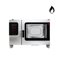 Four mixte Gaz Maxx Pro easyDial – 6+1 niveaux GN 2/1 avec chaudière