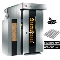 Four rotatif à granulé de bois ROTOR VORTEX 600x800 