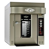 Four rotatif compact Gaz/Fioul 12 plaques 400x600