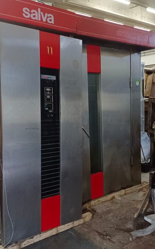 Horno eléctrico de panadería de un carro salva sirocco