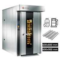 Four rotatif Gaz-Fioul VORTEX 18 Plaques 600x800