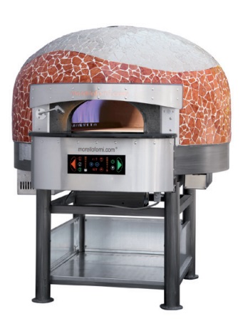 Four rotatif hybride 6 pizza Coupole Mosaïque - MORELLO FORNI - FGRi100-CM  - Restoconcept.com
