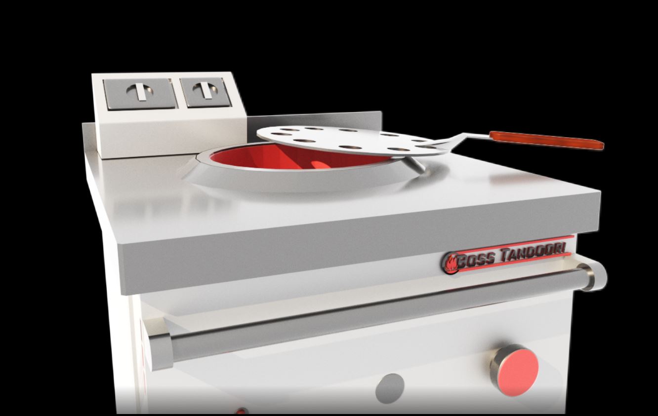 Four tandoori small oven size 1 Boss Tandoori Restauration