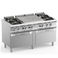 Fourneau 4 FEUX VIFS PLAQUE COUP FEU 9KW 2 FOUR