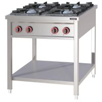 Fourneau à gaz - 4 feux