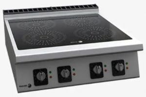 Fourneau de cuisson a induction 4 bruleurs
