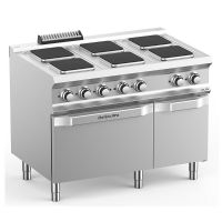 Fourneau electrique 6 plaque CARRÉES SUR FOUR