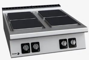 Fourneau electrique a poser 4 Plaques