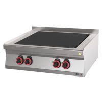 Fourneau électrique à poser 4 plaques coup de feu 80