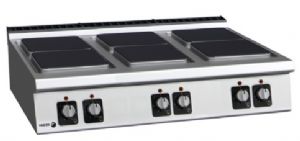 Fourneau electrique a poser 6 Plaques