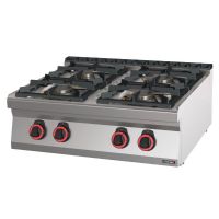 Fourneau gaz à poser 4 feux HP 80