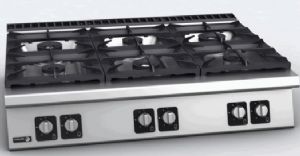 Fourneau gaz a poser 6 feux 50,20KW