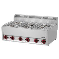 Fourneau gaz à poser 6 feux P 99