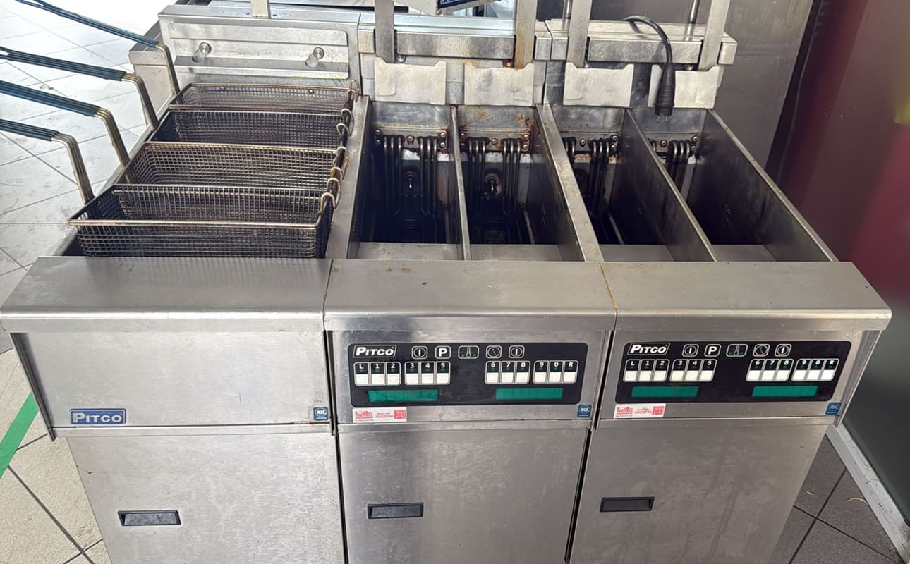 Friteuse électrique 25x2 L d'occasion