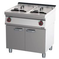 Friteuse électrique avec soubassement 2x17 litres 80