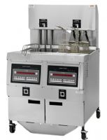 Friteuse haut rendement electrique 2 cuves