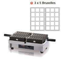 Gaufrier- 3x5 Bruxelles
