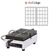 Gaufrier- 4x5 Liège AA