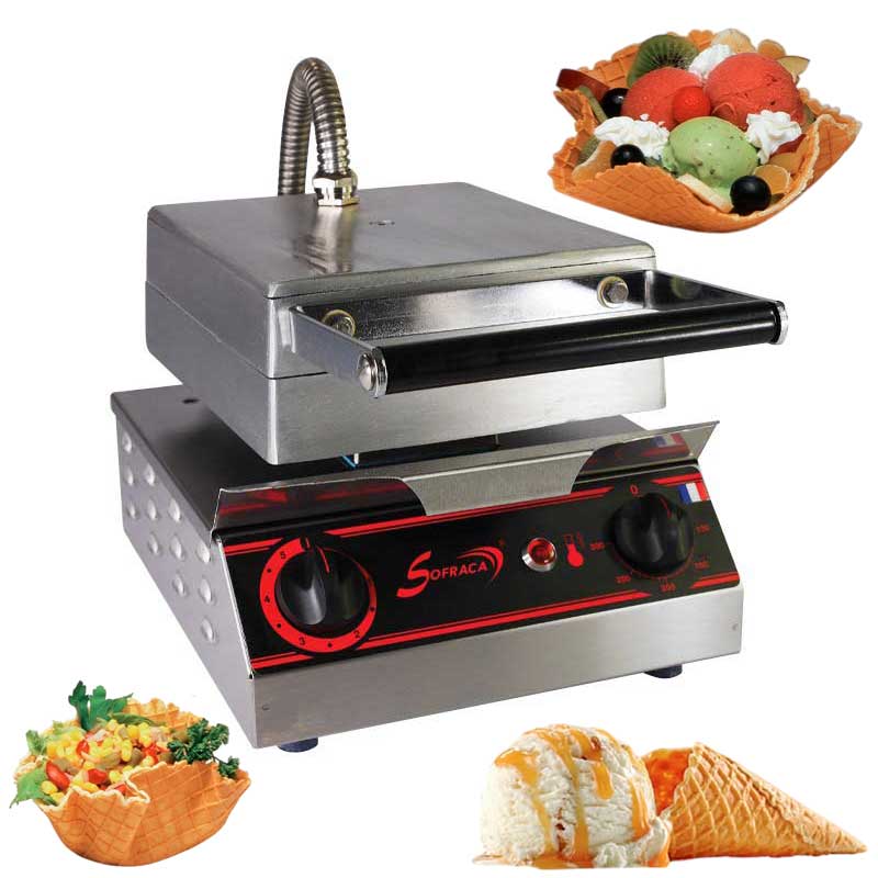 Gaufrier à cornets de glace simple - SNACKY CÔNE