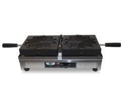 Gaufrier double ouverture 180 Coeur