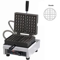 Gaufrier simple ouverture 90 Ronde