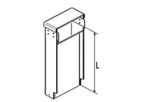 GOULOTTE VERTICALE LONGUE