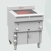 Gril professionnel à gaz inox compact & performant