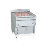 Gril professionnel à gaz inox grande capacité