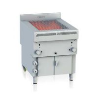 Gril professionnel à gaz inox moyenne capacité