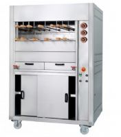 Grill à Gaz pour Rodizio Triphasé L.740 Double