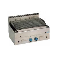 Grill à pierre volcanique 2 brûleurs