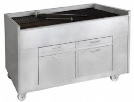 Grill Charbon de Bois 600 pour viande et poisson