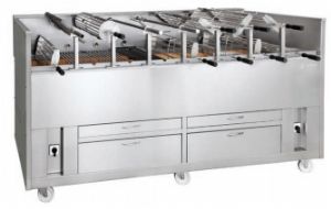 Grill Charbon de Bois Monophase 920 Doube CCVR